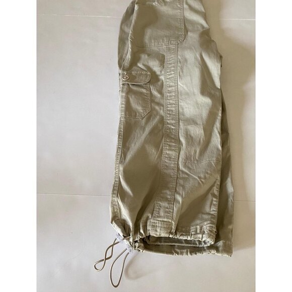 Style & Co. Tan Cargo Capri Pants, Women's size 1 - Picture 9 of 10